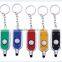 2016 New Button Battery led Mini Keychain Stylus pen with laser light