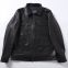 2021 New Fashion Classic Men's washed genuine vegetable sheepskin leather jacket