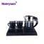 double wall stainless steel electric water kettle with tray welcome tray set I-H1262