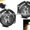 Car Fog Light Set The Harness And Switch Fog Lamp cover For MITSUBISHI PAJERO 2007 - 2015