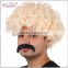 afro kinky human hair wig party wig afro for black men