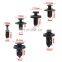 Auto Fastener fit 8mm Hole Nylon Car Clips Fender Bumper Shield Retainer Plastic Rivet