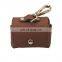 custom dog poop bag dispenser leather material waterproof and luxury