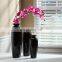New Factory Custom Tall Black Large Big luxury  Ceramic Floor Vases  for Ideal Gift Wedding Home Office Decor