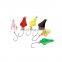 Free Sample Colorful Copper Fishing 3g Trout Spoon Lures single hook OEM salt water spinner bait