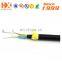 Hanxin 22 years fiber optical equipment factory 4 8 12 24 48 core G652D Single Mode Aerial ADSS Fibre optic cable