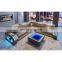 couch living room sofa modern furniture LED coffee table leather sofa set living room