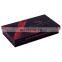 Black cosmetic lipstick tube gift luxury packaging box open top cardboard box