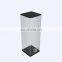 acrylic tall square donation container ,big display area, acrylic ticket box