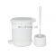 factory direct supply cheap pedal bin set with toilet brush holder bathroom accessories sets plastic bathroom set