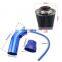 AOSU 76mm Universal Car Racing car air filters air with intake pipe