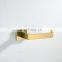 China 304 stainless steel wall mounted Gold 4-piece hardware set towel bar holder sanitary fittings and bathroom accessories
