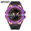 SANDA 739-6008-6024 Luxury Colorful Quartz Watches for Men Waterproof Sport Wristwatch Men Digital Watch