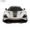 720S Upgrade To 765LT Style Bodykit Автомобильный бампер, передний спойлер, диффузор, боковые юбки для McLaren 720S