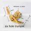Gold jewellery box hinges 90 degrees 7-character quadrant hinge small hinges for wooden box