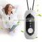 Oem Personal Portable Rechargeable Wearable Negative Ion Generator Necklace Air Purifier Device Pendant Wearable Electric Mini
