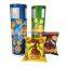 Automatic machine flexible popcorn roll film food grade rice krispies packaging sachets bags aluminum foil packaging for popcorn