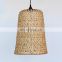 Unique Natural Bamboo Hanging Lampshade Pendant Light Boho Wholesale