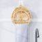 Hot Sale Rattan Towel Hooks, Wall Hanging Towel Rack Hanger, Circle Towel Bar Wholesale Vietnam Supplier