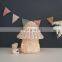 Hot Sale 2-Tone Rattan Mushroom House, Rattan Cute Doll House Storage Basket Kids Toys Wholesale Supplier