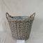 Square Wicker garden baskets set of two willow flower basket cheap price