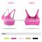 High Quality Adjustable Cross Back Sports Breathable Bras Tik Tok V Neck Yoga Tops