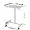 Pneumatic Office Laptop Desk Rolling Adjustable Table Computer Mobile Stand