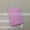 Cloth material cover notebook with logo embossing