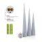 Real Wax 20 24.5 29 33 Cm Conical Shape 3D Wick Cone Candles Led Remote Control Battery Led Candle