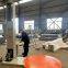 Swing arm pallet winding plastic film packing machine online Line Integration