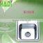 foshan hadi single bowl small kitchen stainless steel sink HD3838