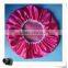 Yiwu factory rose sexy Super double layer shower cap sleep cap