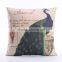 Home Textile Animal Patterned Pillowcase Cotton Fabric pillow cover
