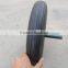 14" solid rubber wheel for wheelbarrow