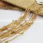 BC01141 High quality fashion wholesale copper gold plated chain for necklace                        
                                                Quality Choice