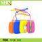 Eco-friendly silicone cheap cute key bag/gift bag