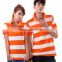 Low price cotton striped wholesale polo shirt for couple polo shirt import