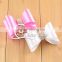 Wholesale Fashion Children diamond Ribbon Hair Bows For Baby, Rhinestone crystal bowknot, adult suit collar bow tie