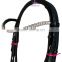 Padded bridle with diamond browband and widenoseband Patent.