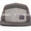 Flat bill 5 panel camp hats