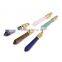 Beautiful 5 pcs Ametyst/Rose Quartz/Lapis Lazuli/Green Aventurine/Yellow Tiger Eye Gold Jewelry Necklace Pendant