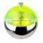 Transparent Stainless Steel Ball Ice Bucket