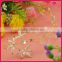 bulk fashion transparent baded and gold alloy hair accessories bridal WHD-020