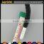 Eco-friendly apparel cotton drawcord shoelace drawstring with Painted Metal Tips