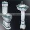 Chaozhou Ceramic Dual Flush Bathroom Sets