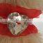 Bud silk fake diamond pet and dog collar