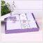 100% cotton gift towel set packing made in china wholesale