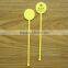 Promotion cheap plastic swizzle stick, plastic cocktail stirrers