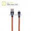 Walnut MFI Leather Charger Cable for IPhone 6/iPhone6s/iphone6 Plus/iphone6s Plus