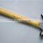 claw hammer with fully polished wooden handle
